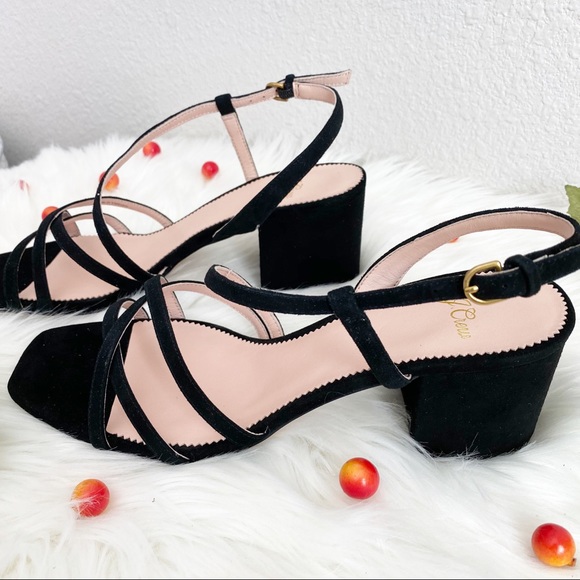 J.Crew Odette Strappy Sandals - Black - Picture 3 of 7